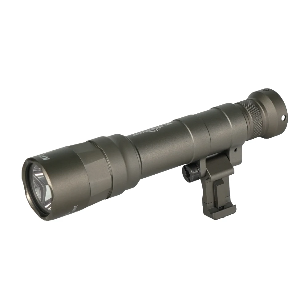 Tactical Flashlight SF Turbo M340DFT/M640DFT Scout Light  Dual Fuel Spotlight/Floodlight 700 lm for M-LOK Picatinny Rail Mount