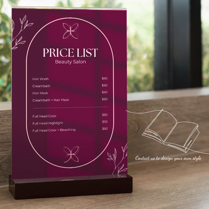 DsgnTouch Custom Beauty Flyers for Business Beauty Salon Flyer Template Printable A5 A6 Skin Care Flyer Social Media posters