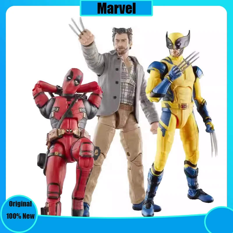 

Original Marvel Legends Third Film Deadpool & Wolverine Movie 6-Inch Action Figure Collection Gifts