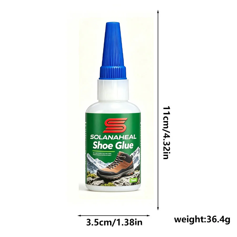 Shoe Repair Glue, Waterproof & Wear-Resistant Adhesive for Sneakers & Footwear