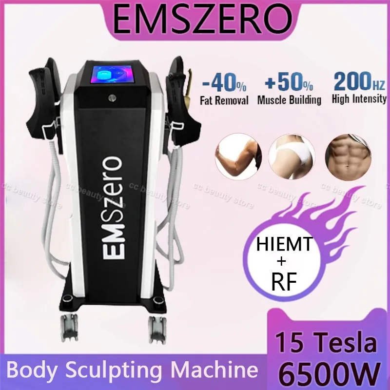 EMSzero neo Body Sculpt Machine 200HZ 6500W EMS Electromagnetic Muscle Buiding ABS Training Fat Removal Buttocks Lifting Device