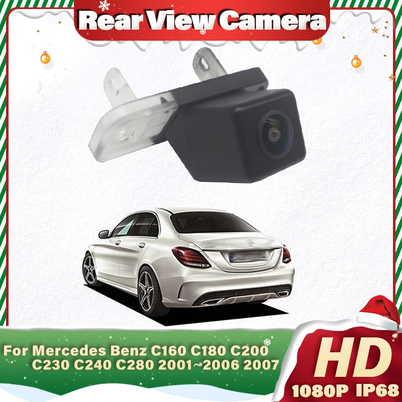 Car Rear View Backup Reverse Camera HD CCD ​For Mercedes Benz C160 C180 C200 C230 C240 C280 2001 2002 2003 2004 2005 2006 2007