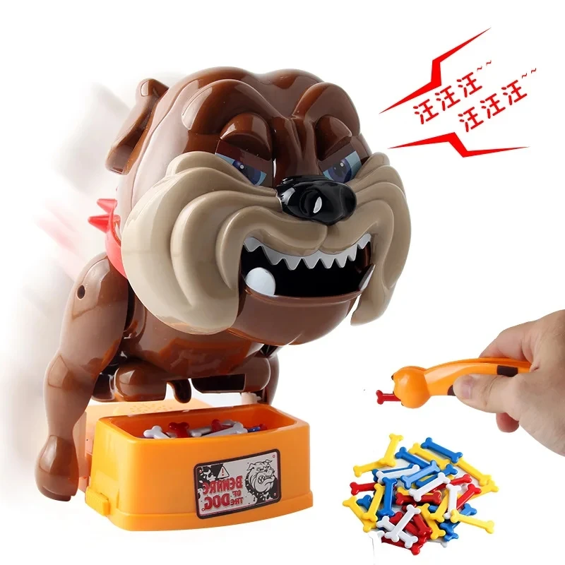 Biting Dog Gnaw Bones Board Games Jokes Game of Luck Pranks Parent Kids Interactive Toys Travel Funny Holiday Party Family Games