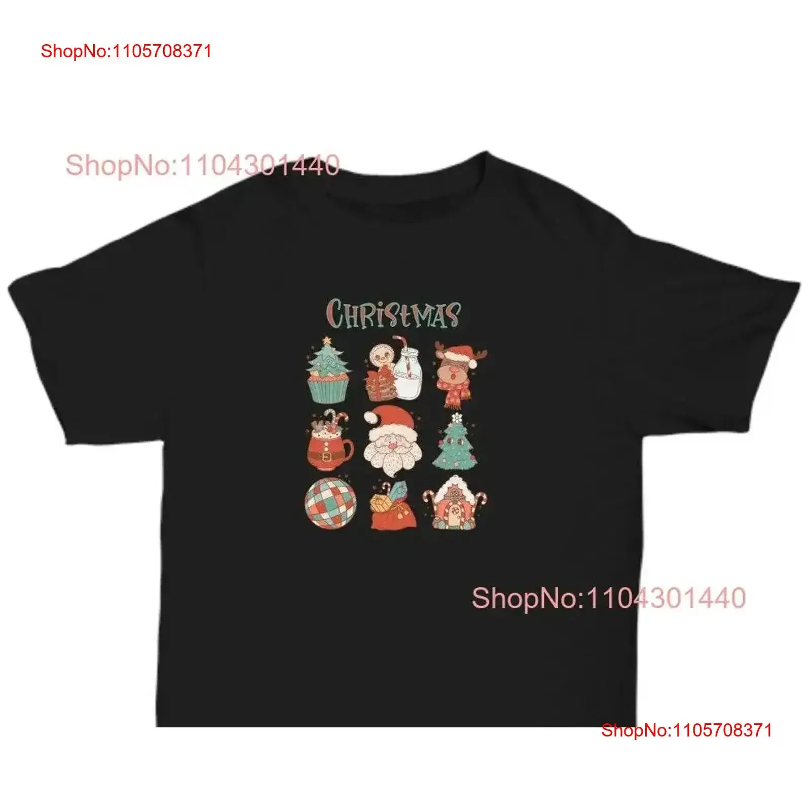 Christmas joy black 100 cotton unisex T Shirt available in various sizes vintage Washed Soft fashion Stylish Casual Slightly