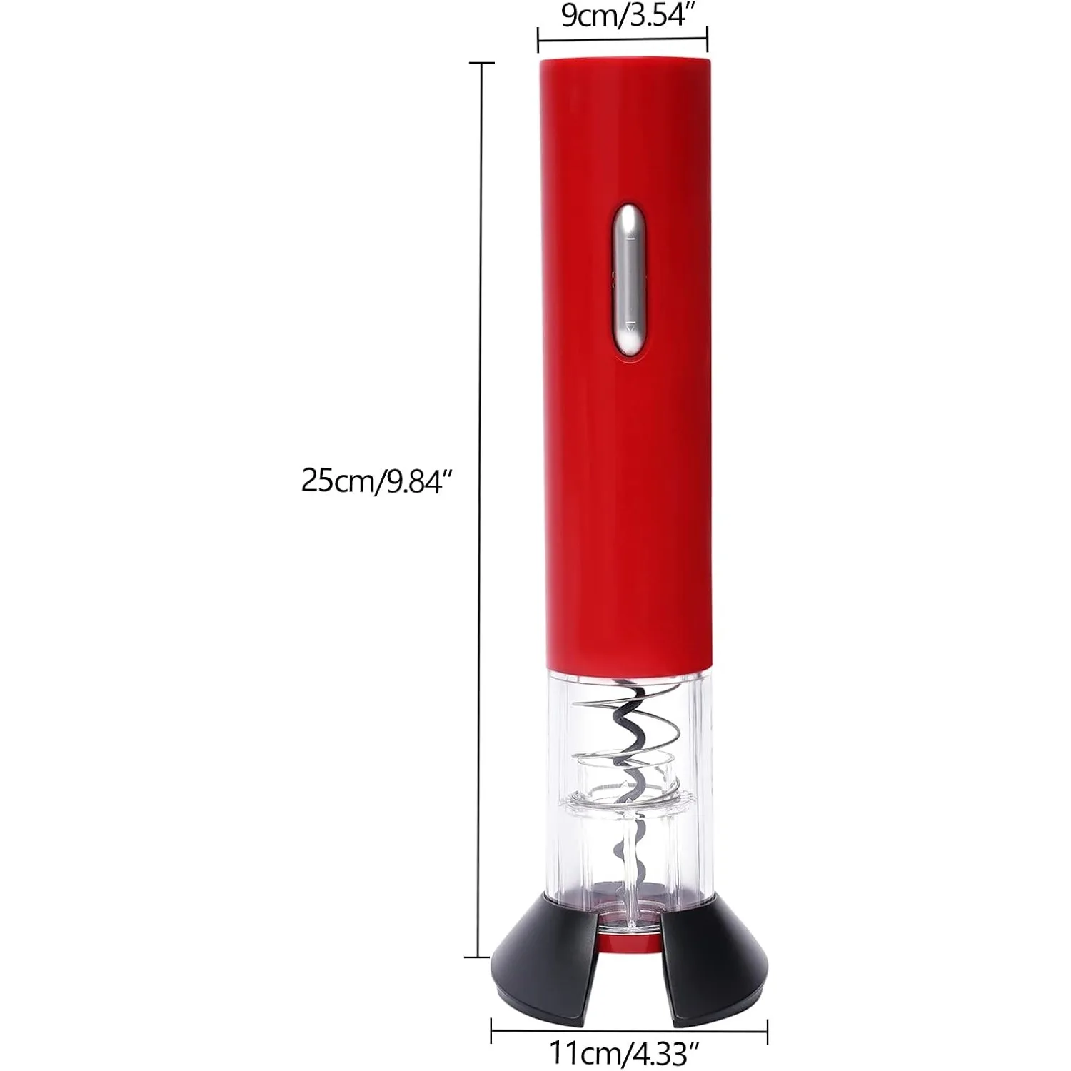NEWEST Stainless Steel Electric Wine Opener, Automatic Electric Wine Bottle Corkscrew Opener with Foil Cutter