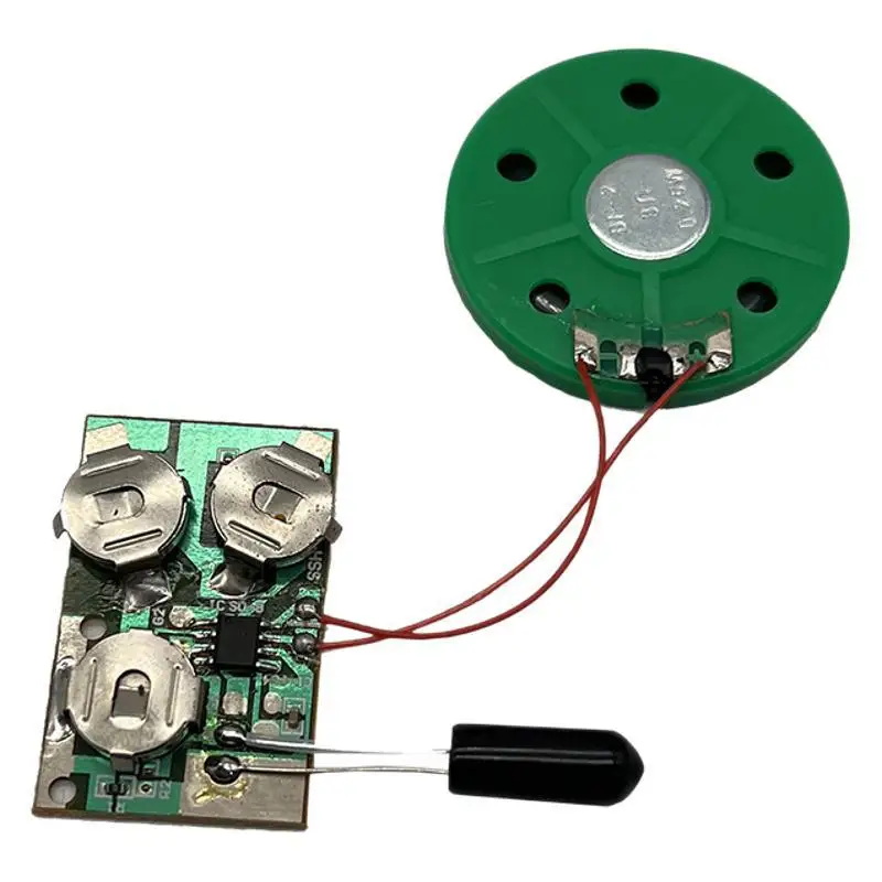 Custom Birthday 3D-up Music Greeting Card Mechanism Recording Function Module Compatible with Various Card Chips