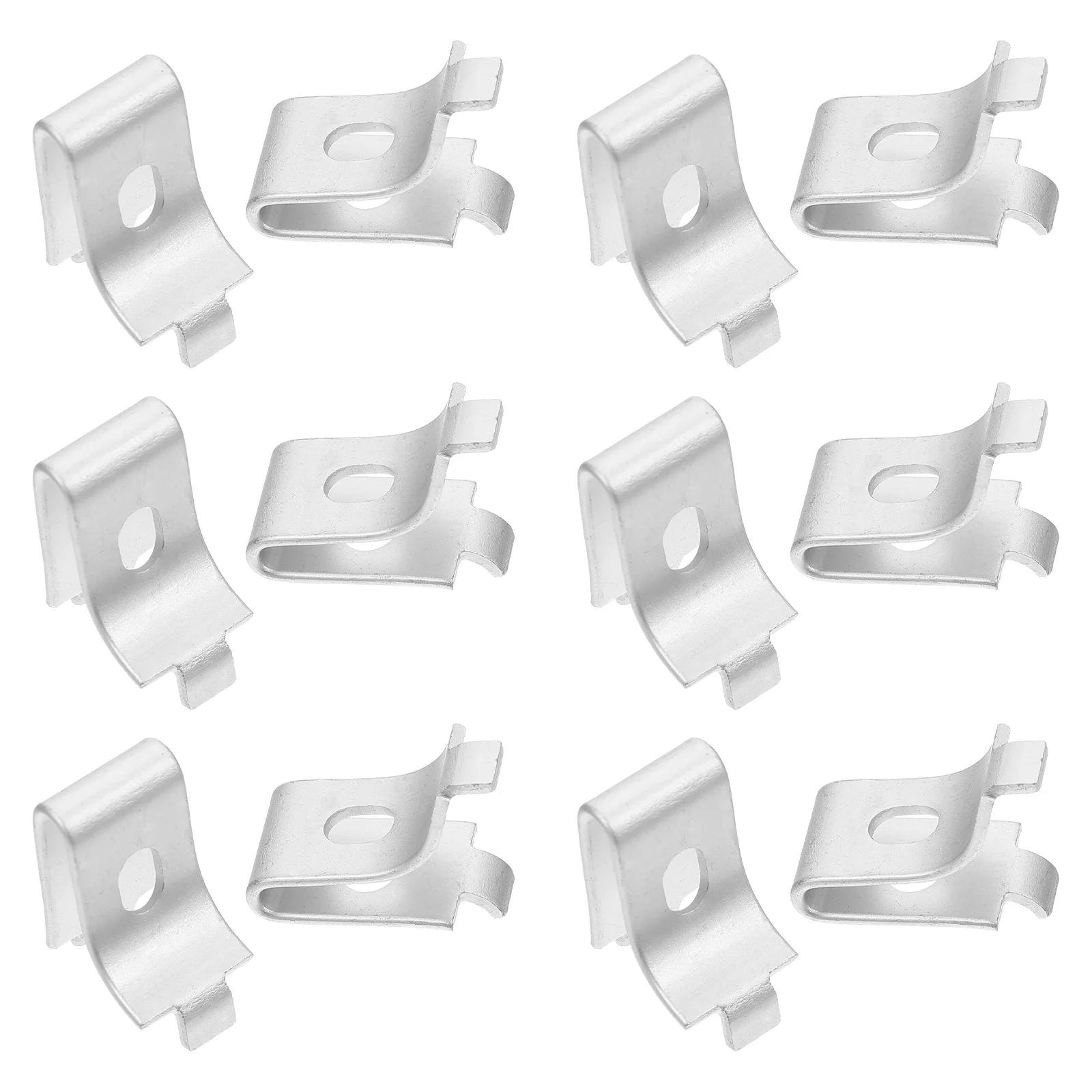 50 Pcs Durable Support Clamp Support Clips Shelf Fixing Clip Shelf Support Clamp Support Clamps Shelf Support Clamps