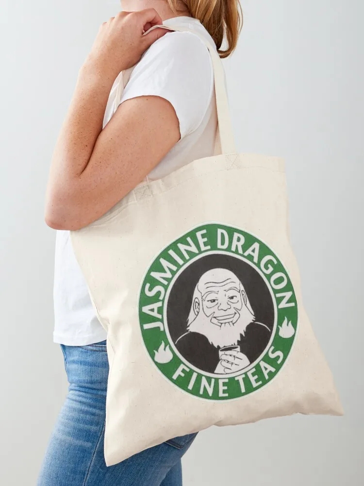 Uncle Iroh's Jasmine Dragon Fine Teas Tote Bag Big bag women hand bags Canvas Tote Bag