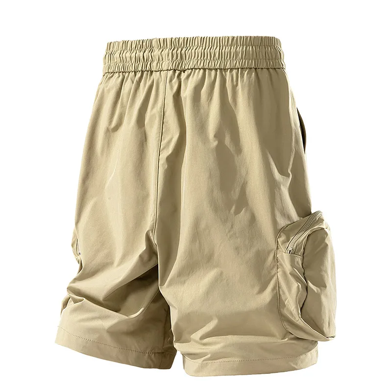 กลางแจ้ง Street Men กางเกงขาสั้นสบายๆฤดูร้อนหลวม Breathable กีฬากางเกงขาสั้นใหม่แฟชั่นหลายกระเป๋ากางเกงขาสั้นสินค้าผู้ชาย