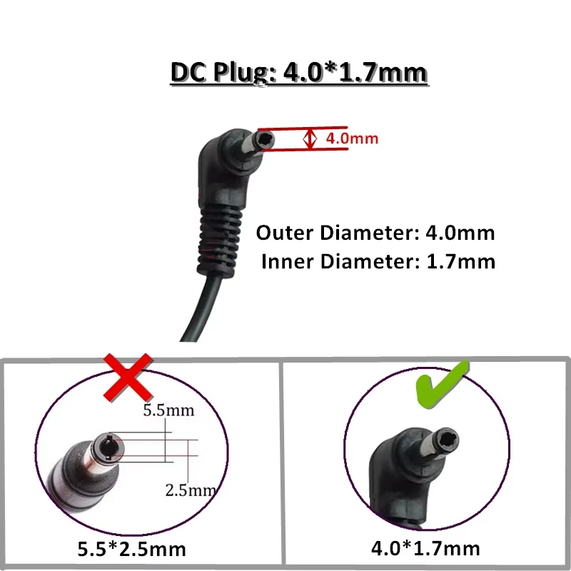 Genuine PA5177U-1ACA AC Adapter 19V 2.37A 45W PA-1450-59 Charger For Toshiba Dynabook U920T Z835 U925T Laptop Power Supply