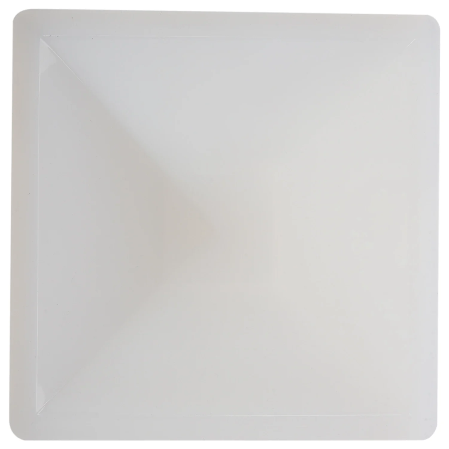 แม่พิมพ์ซิลิโคนรูปทรงพีระมิดขนาดใหญ่ ABQR สำหรับทำเครื่องประดับ งานฝีมือ ขนาด 9.5x9.5x6 ซม.