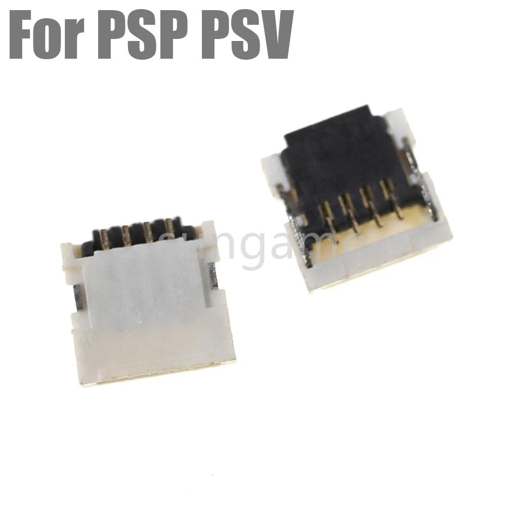 20 pièces pour PSP1000 2000 3000 GO PSV1000 2000 Console écran d'affichage LCD rétro-éclairage prise LR clé rangée câble Interface