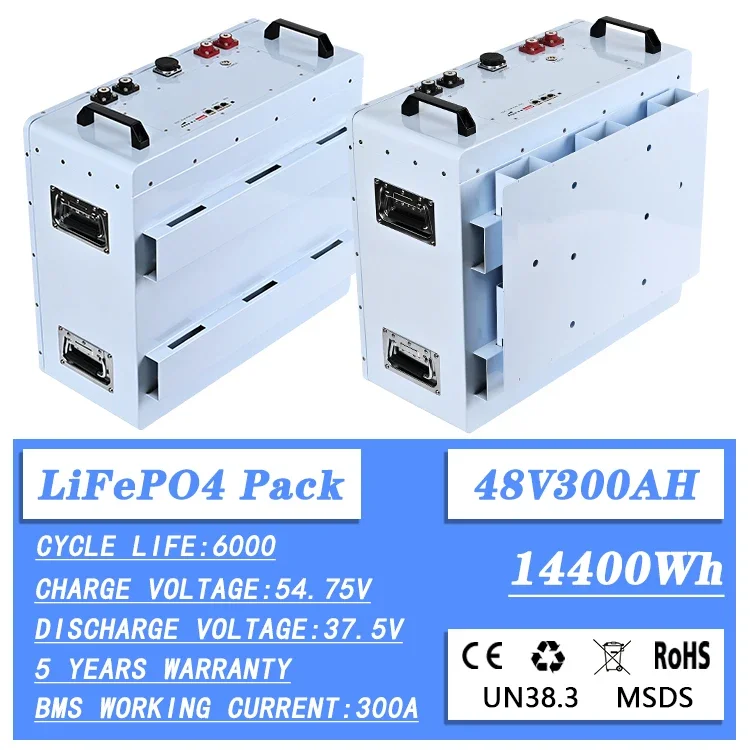 New Developed 80 Years Life Lto Lithium Titanate Battery Pack 48v 300ah 15kwh For Home Solar Energy Storage