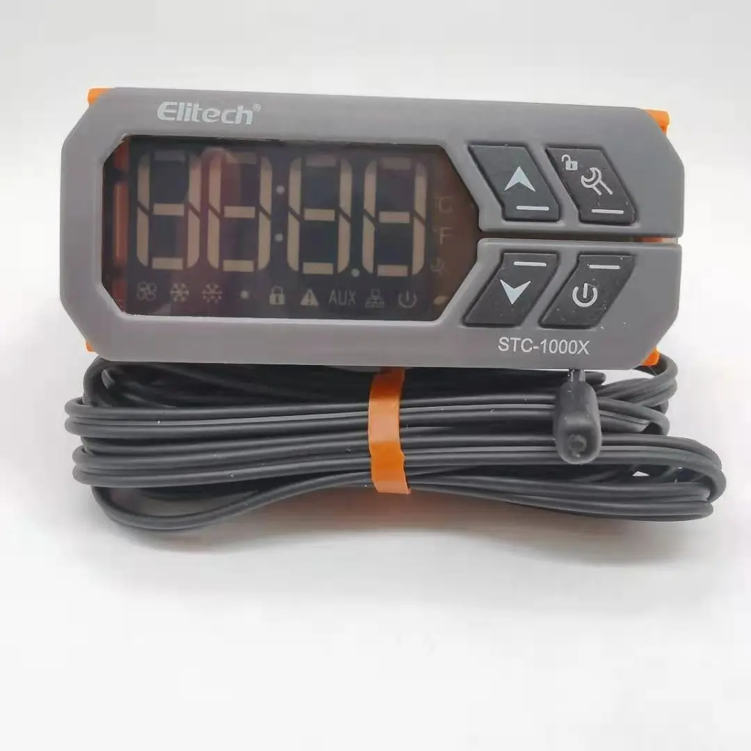 

Elitech STC-1000X интеллектуальный цифровой термостат автоматический переключатель по Цельсию по Фаренгейту пластиковый регулятор температуры OEM/ODM