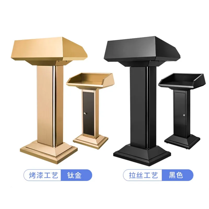 Stainless Steel Lecture Desk Lecture  Property Registration Outdoor Welcome Reception  Security Concierge  Cons