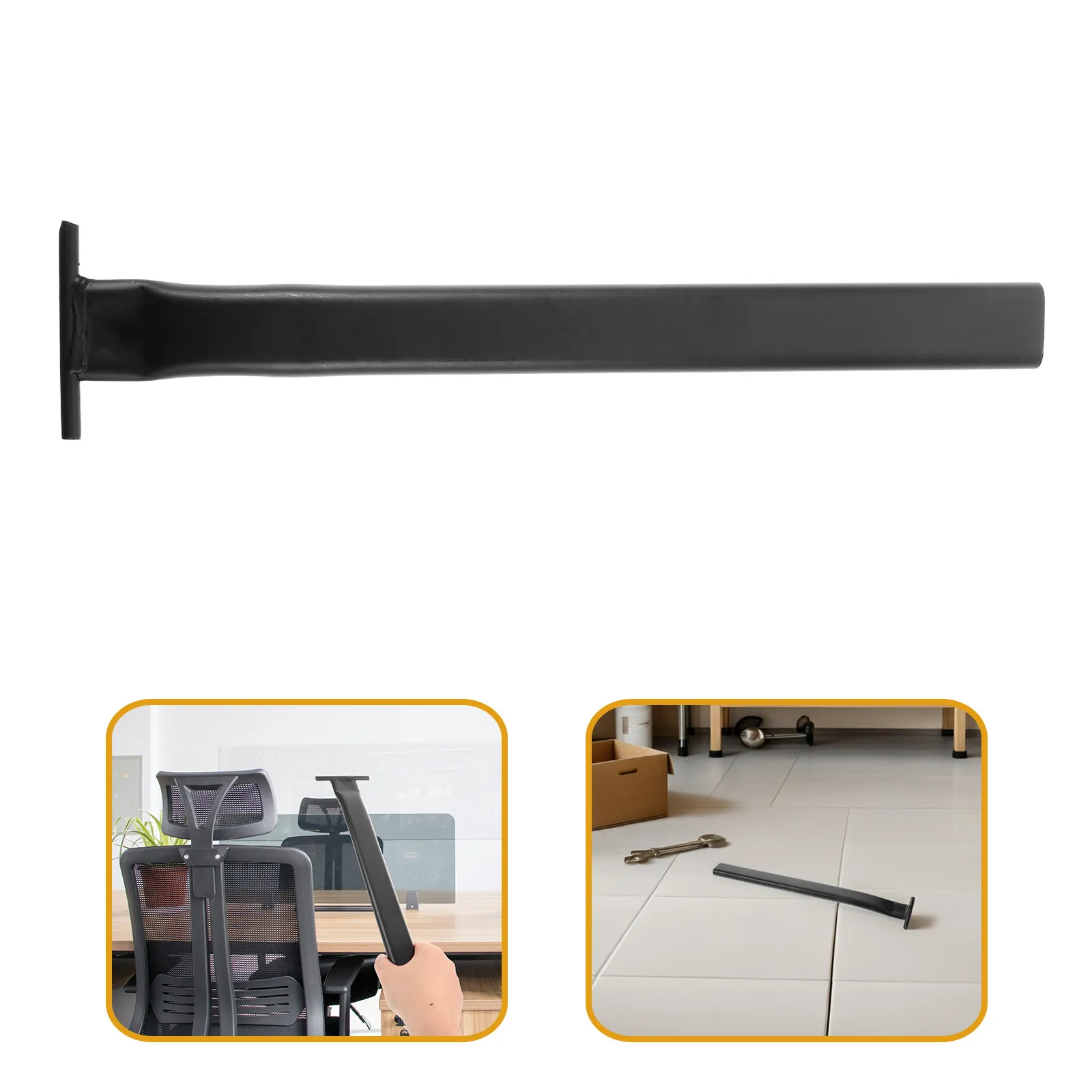 

Эргономичная опорная рама для офисного кресла, 14,96 дюйма, сверхпрочная железная опора для спинки, бесшумный кронштейн для откидного механизма, для поворотных кресел