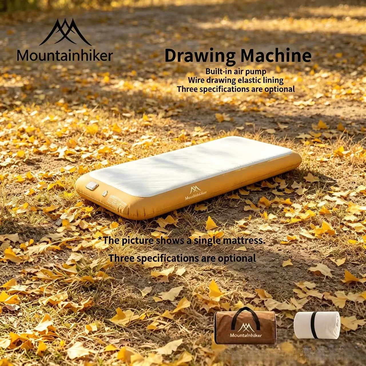 Outdoor Furniture Pillows - MOUNTAINHIKER Materasso Gonfiabile 20cm di Altezza