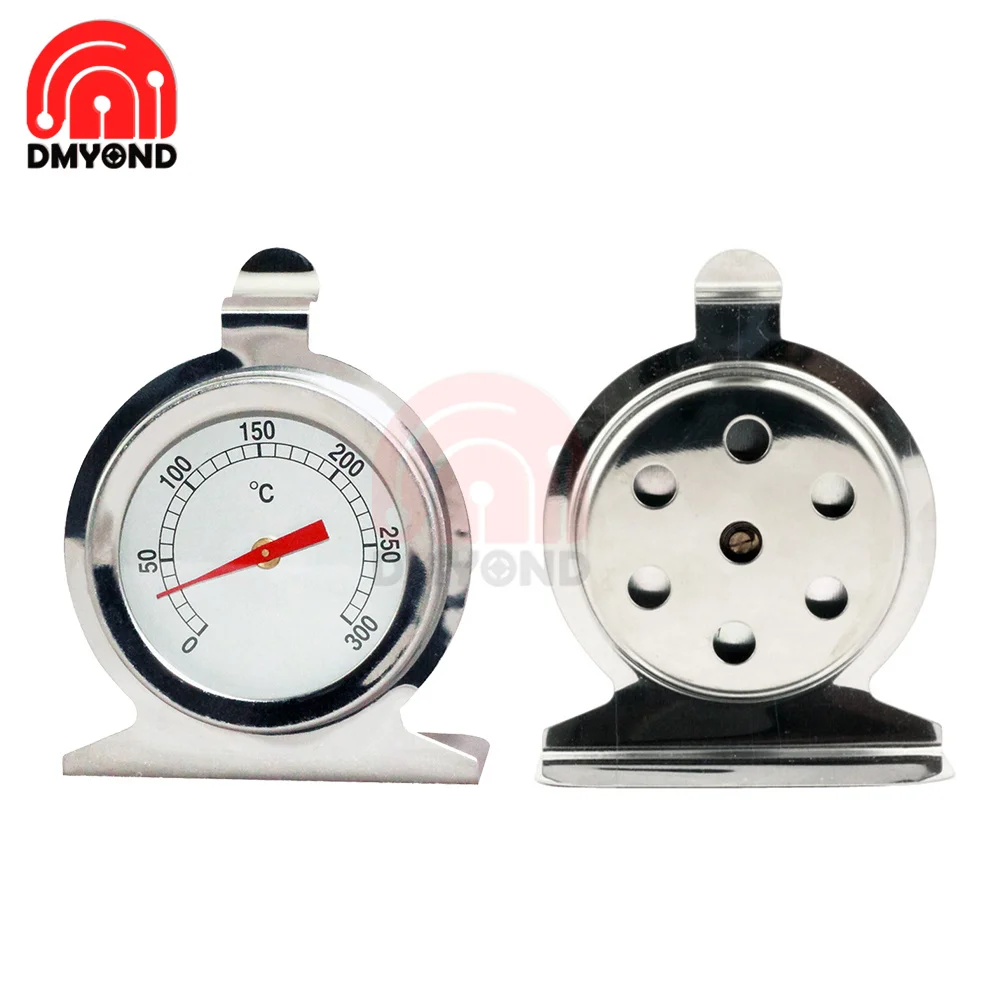 300°C Stainless Steel Oven Cooker Thermometer Temperature Gauge Mini Thermometer Grill Temperature Gauge for Home Kitchen Food