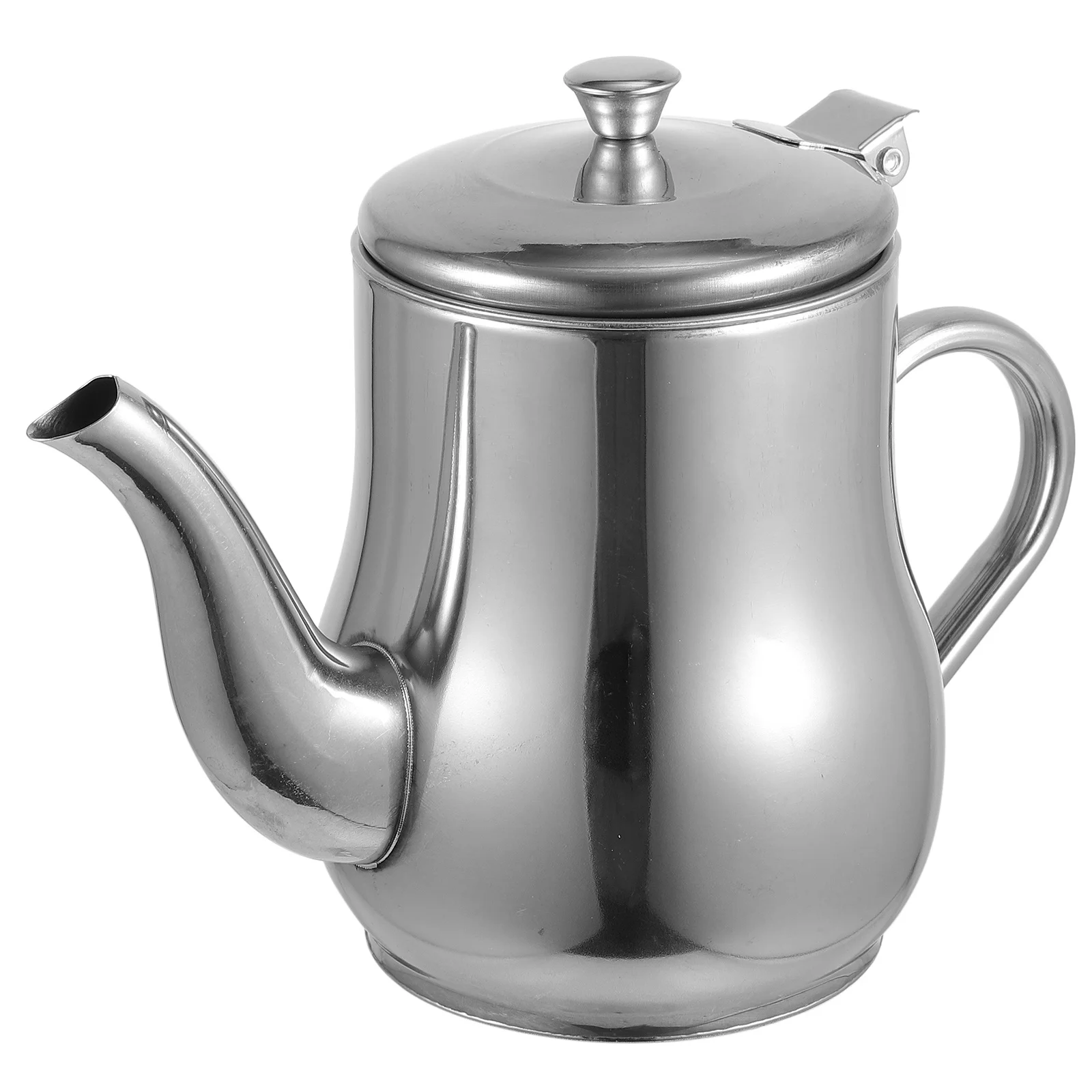 

1pc Stainless Steel Strainer Pot Large Capacity Oil Dispenser Filter Net For Kitchen Grease Can Storage Oil Container