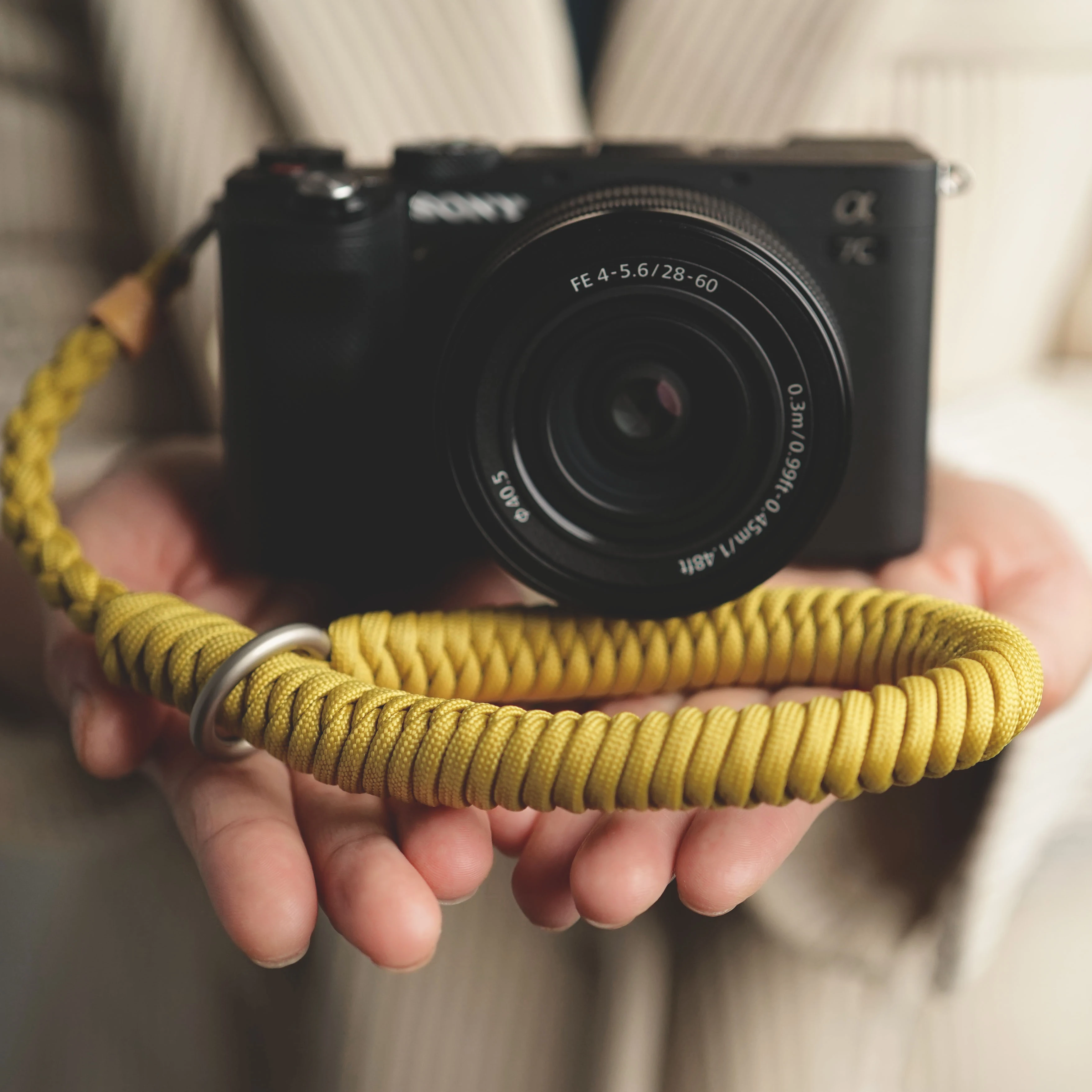 Mr. Stone Exclusive Twine Series Hand-Woven Camera Wrist Strap FOR sony xt5 xt4 fujifilm xs20 Leica Q3 Hanging Rope Hand Rope