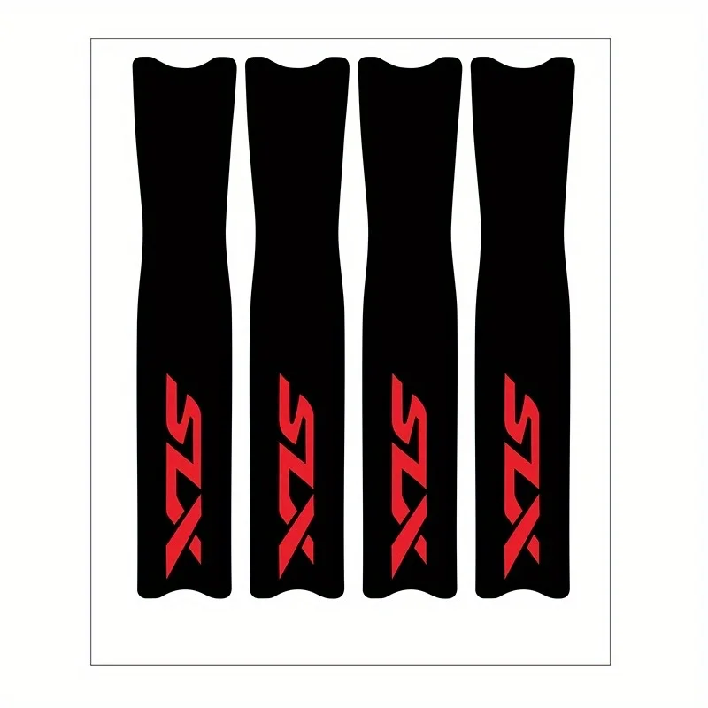 1SET Mountainbike-Kurbelarm Wasserdichte Vinyl-Aufkleber Mehrfarbige Aufkleber für Fahrrad-Dekoration – Detail 4