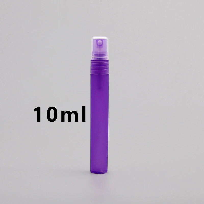 10ml Colorful Portable Atomiser Spray Bottles Perfume Pen Vials Makeup Cosmetic Plastic PP Travel Sample Containers