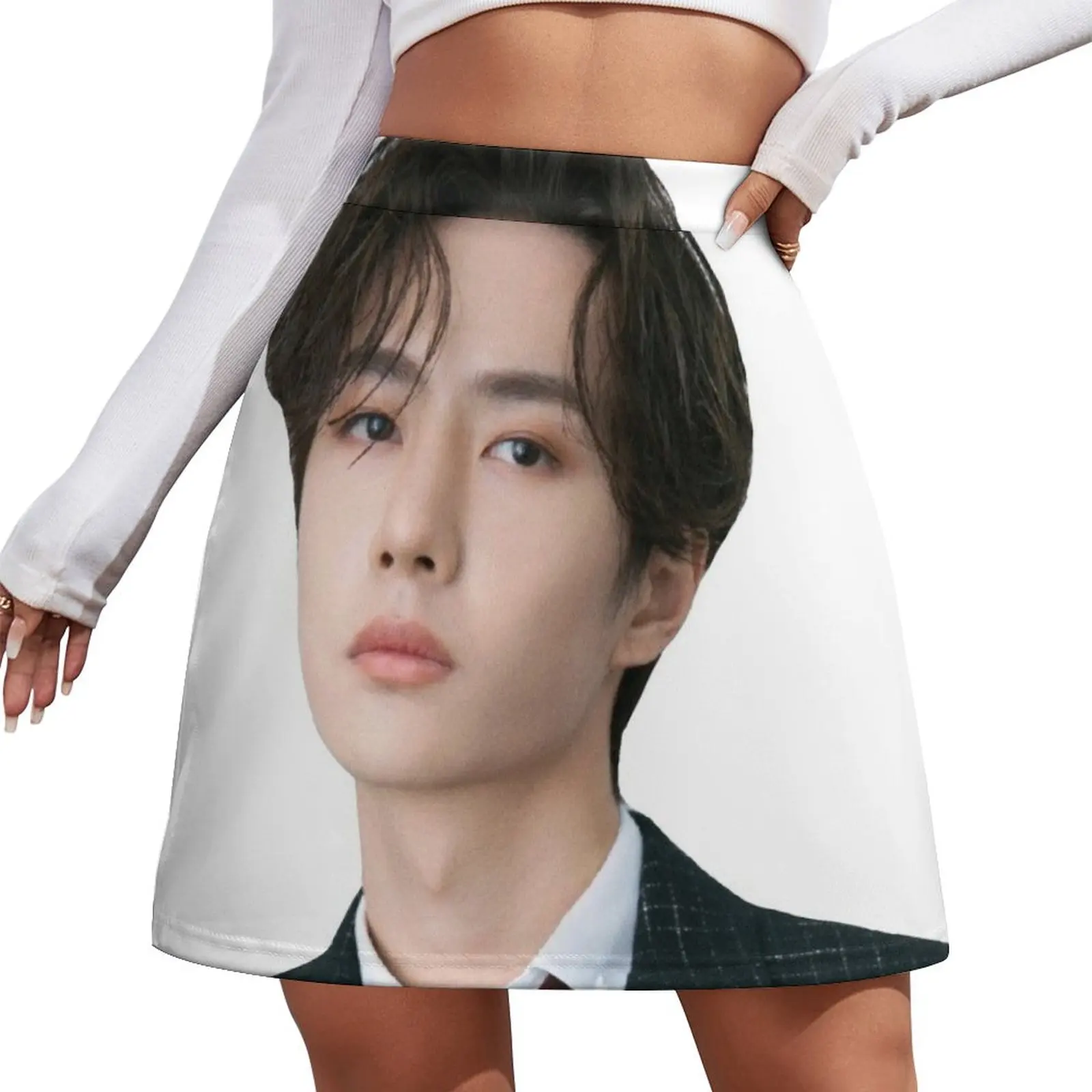 

The Untamed Lan Zhan : Wang Yibo Mini Skirt mini denim skirt women's clothing summer 2025 novelties Mini Skirt