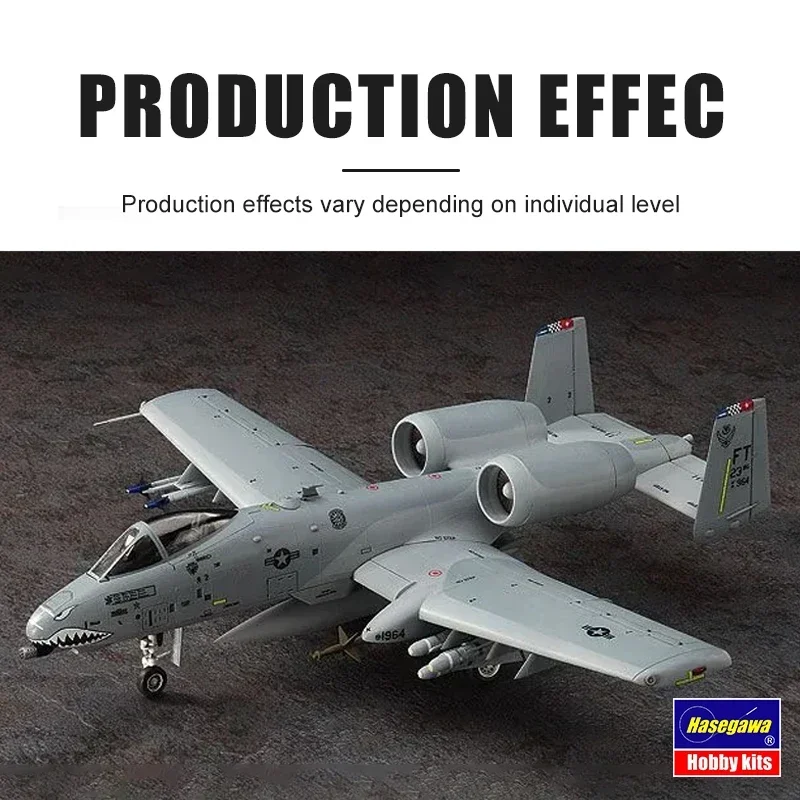 Hasegawa Assembled Aircraft Model Kit 01573 American A-10C Fighter 1/72