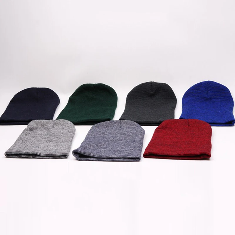 

14 Colors Unisex Running Caps Winter Men Women Sports Caps Stripe Knitted Sportswear Male Female Windproof Running Caps YC932269