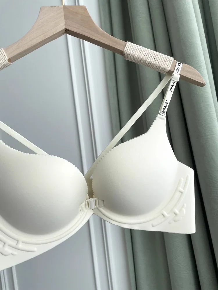 Push-Up-BH mit Vorderverschluss, japanischer Dopamin-Stil, kleine Büste, Enhancer, Anti-Sag, Sommer-Dessous, sexy Komfort-Unterwäsche-Set MOYISU