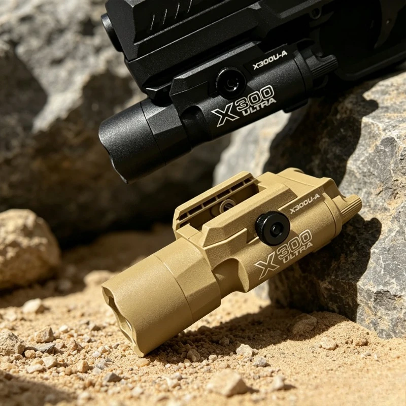 Multi-functional X300 LED Flashlight Upgrade 20mm Rail Fit Airsoft Toy Gun Hobby Sports Game Parts Accessory Gift Kids Children