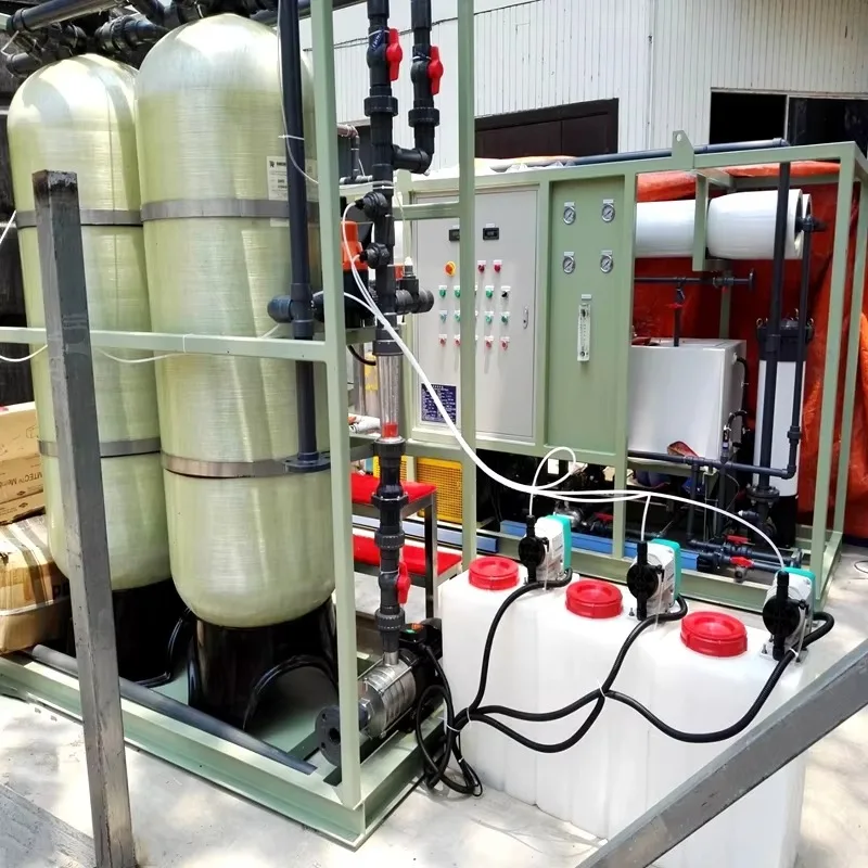 Automatic  Portable  Water Treatment Plant Ro  Reverse Osmosis System Seawater Desalination Equipment