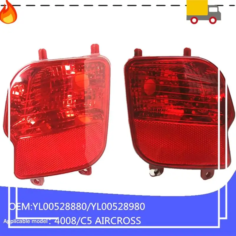 

YL00528880 YL00528980 Rear Fog Lamp For 3008 4008 P84 Citroen C5 Aircross Rear Bumper Reflector
