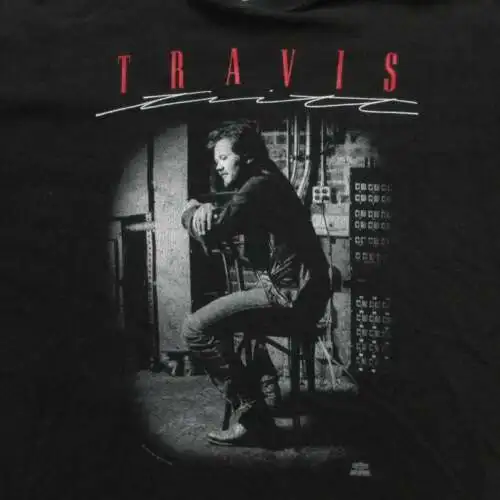 Vintage 1990's Travis Tritt Tour T-Shirt XL REPRINT SIZE LI965