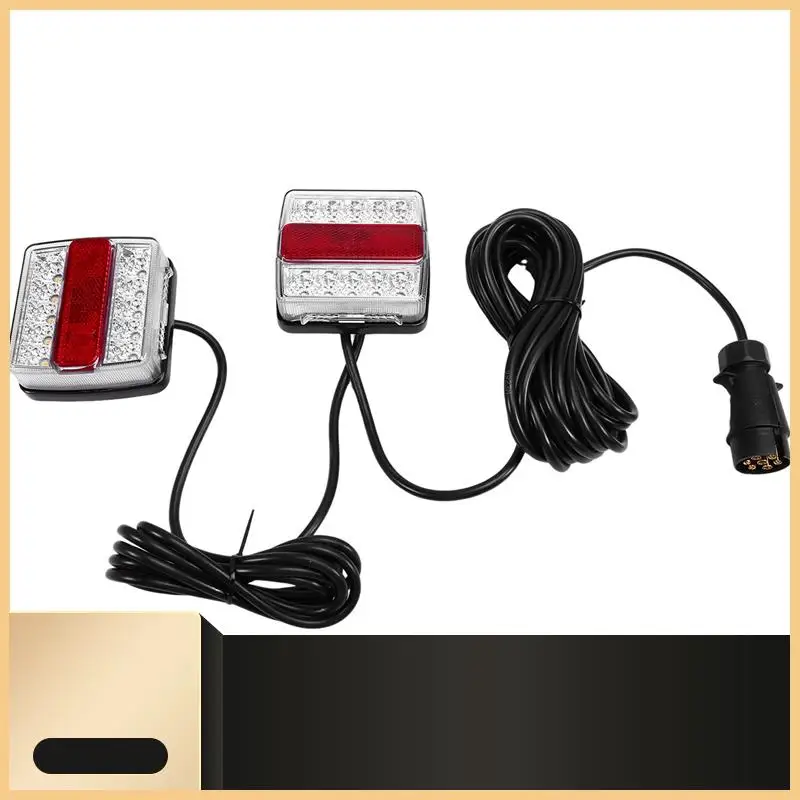 

1 Set 12V Rear Combination LED Towing Trailer Tail Light 7 Pin Universal Brake Stop License Number Plate Lamp-N30R