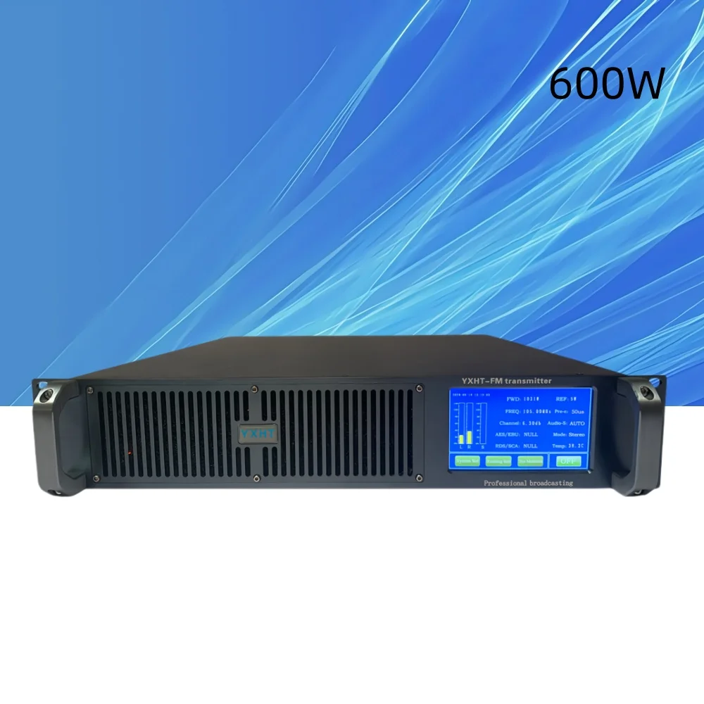 

2U, YXHT-2 600W High-Efficiency FM Transmitter: Touch Screen
