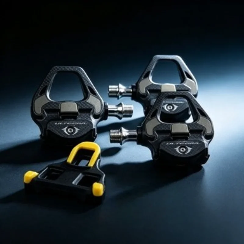 Педали для шоссейного велосипеда SHIMANO SPD-SL из карбона, легкие, с автоматической фиксацией шипов, 105 PD-R7000 Ultegra PD-R8000, для эффективной передачи мощности при езде на велосипеде.