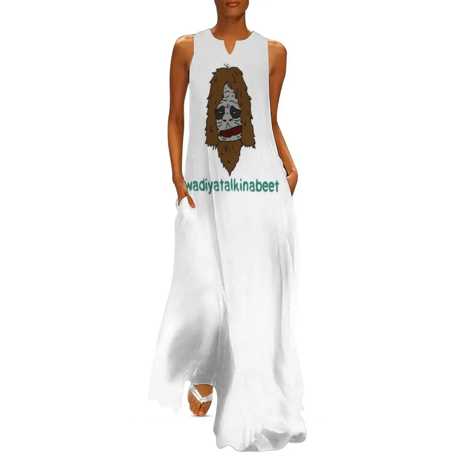 

Wadiyatalkinabeet Long Dress summer dresses Cocktail of dresses women dress Dress