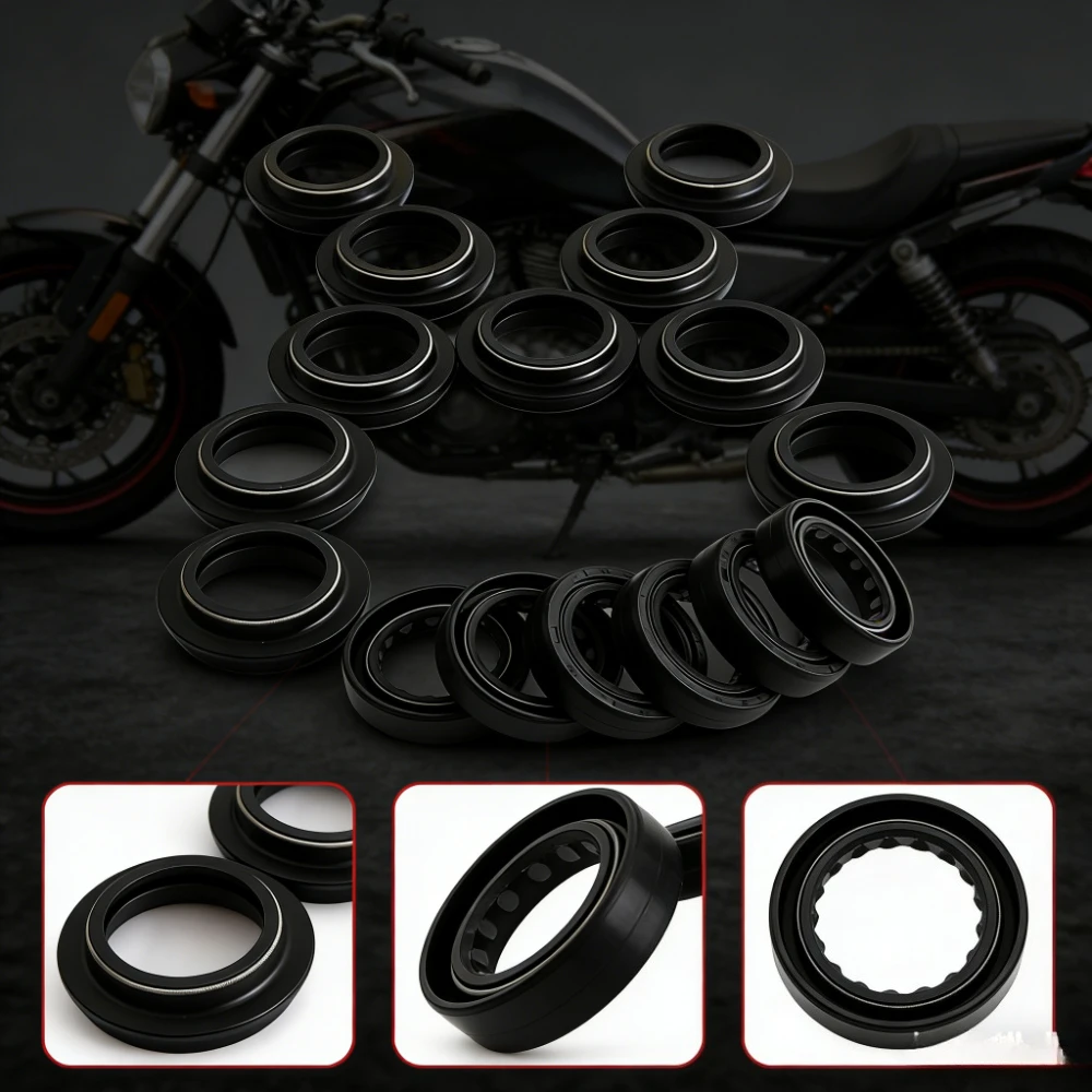 

Сальник-пыльник передней вилки для Honda CRF125F CRF150R CRF150F CRF230L CRF230F CRF300L CRF300 300 Rally CRF 150F 150R 300L