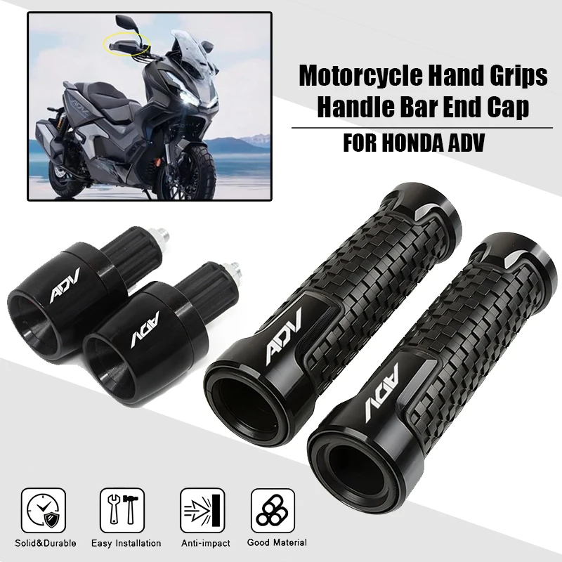 

Для HONDA ADV150 ADV160 ADV 350 аксессуары для мотоциклов, противоскользящие ручки, ручки для руля, adv 150 160 350 moto