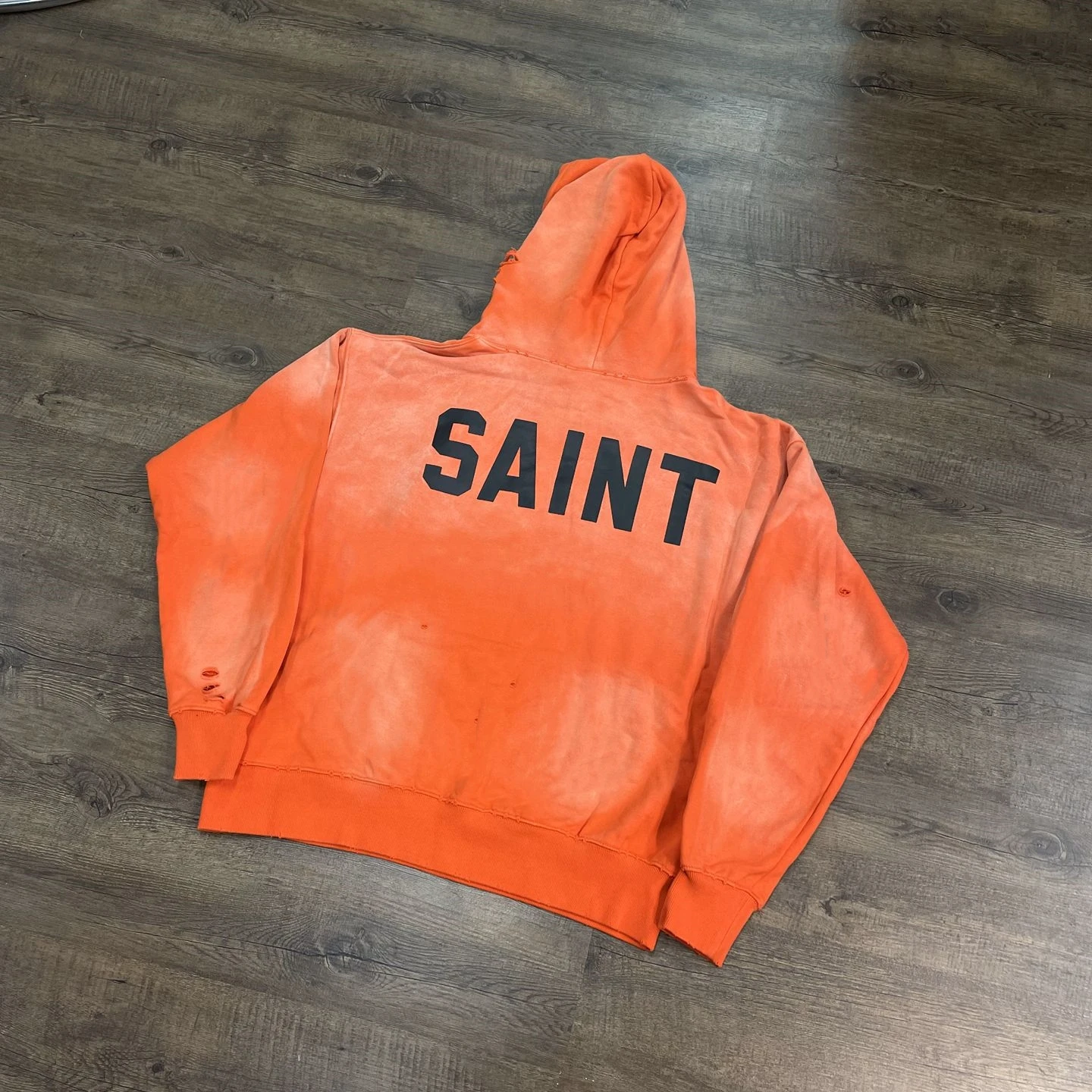 Yao mode SAINT OF Michael 25SS Streetwear ample Baggy Logo imprimé Style Simple hauts à capuche sweat-shirt décontracté à capuche pour hommes