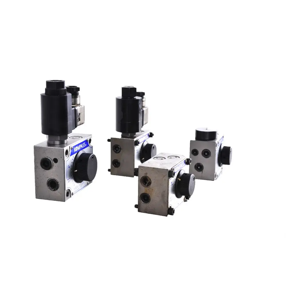 Électrovanne industrielle de meuleuse de surface de pompe hydraulique de piston de Kompass