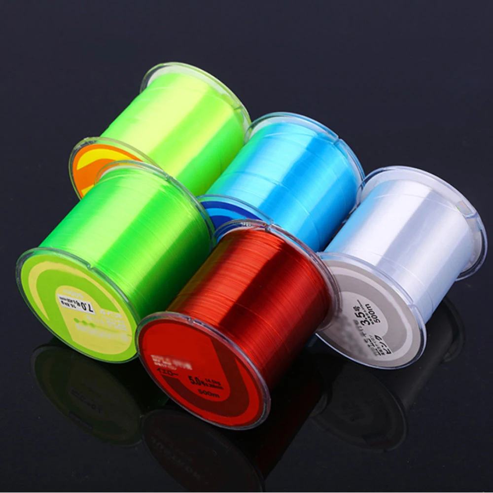 500M Nylon Japanese Durable Monofilament Rock Sea/Freshwater Fishing Line Fishing Line Diameter 0.10mm To 0.47mm Fishing Tackle