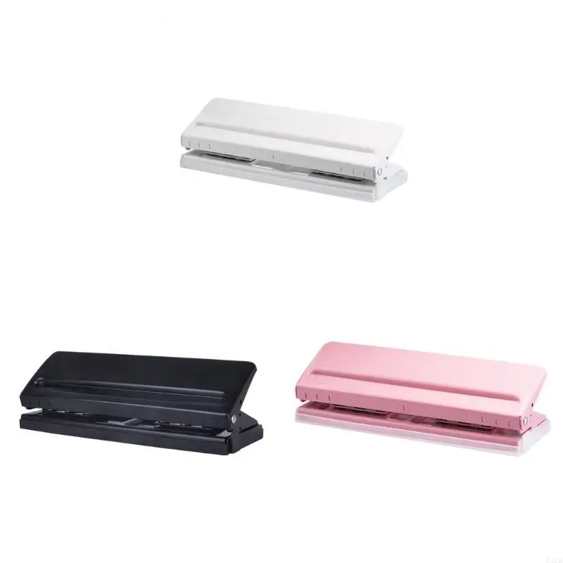 Adjustable Puncher Paper Notebook 6 Holes Planner DIY Loose Leaf Puncher R2LB