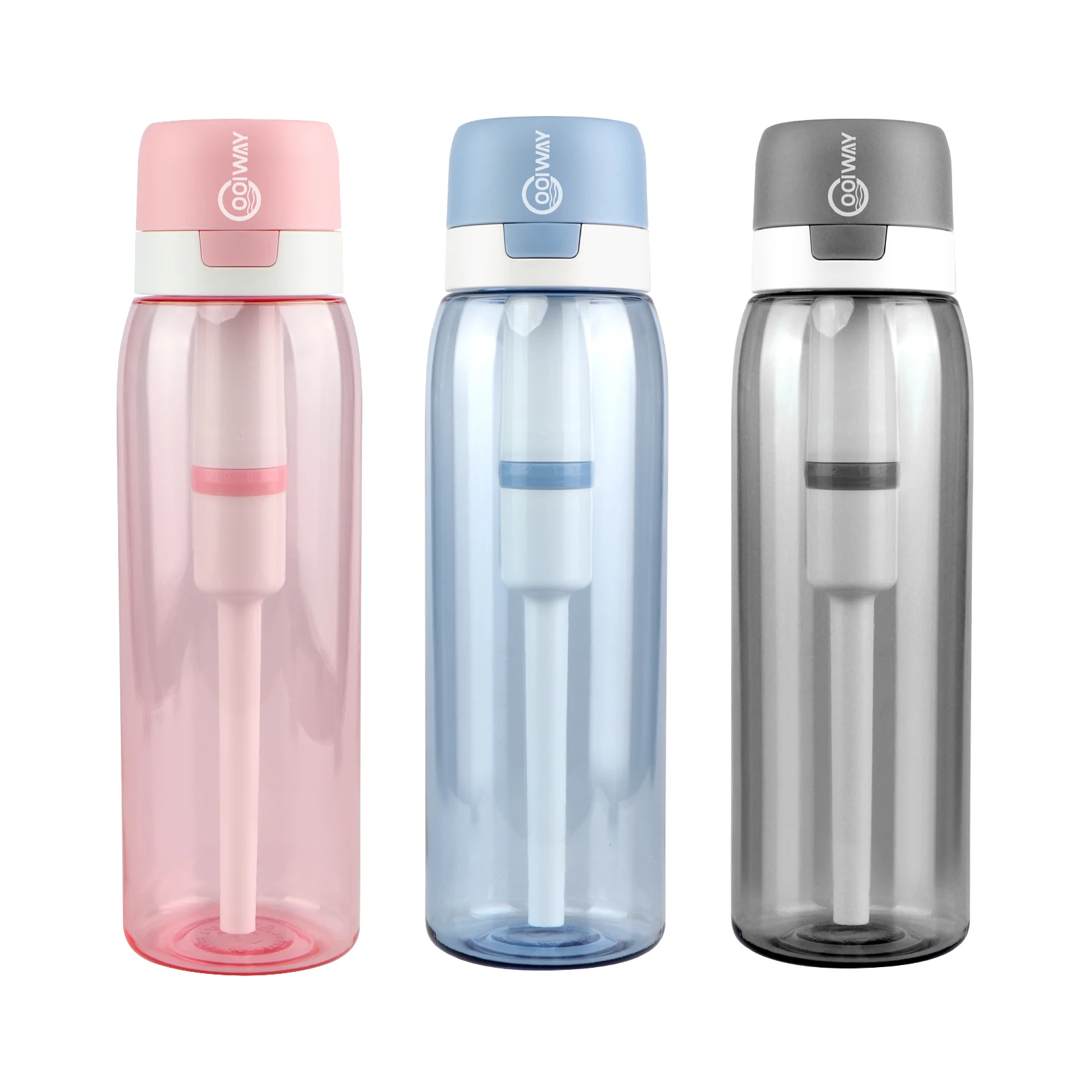 personal sport portable plastic survival top bpa carbon charcoal alkaline drink purifier water filter bottle