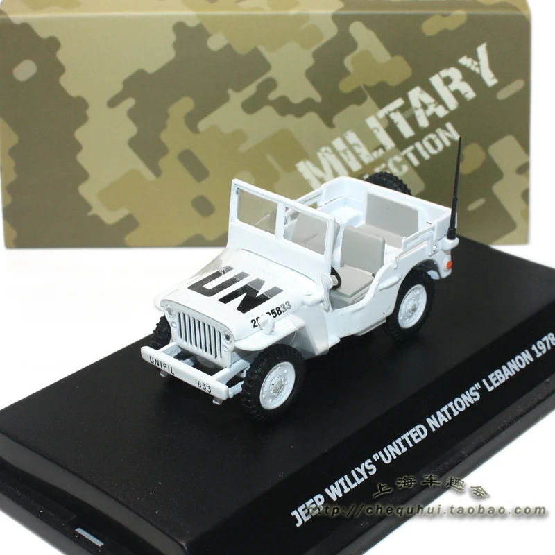 

Diecast Wemi 1:43 Scale Military Combat Vehicle Jeep Willis Alloy Car Model Collectible Toy Gift Souvenir Display Ornament