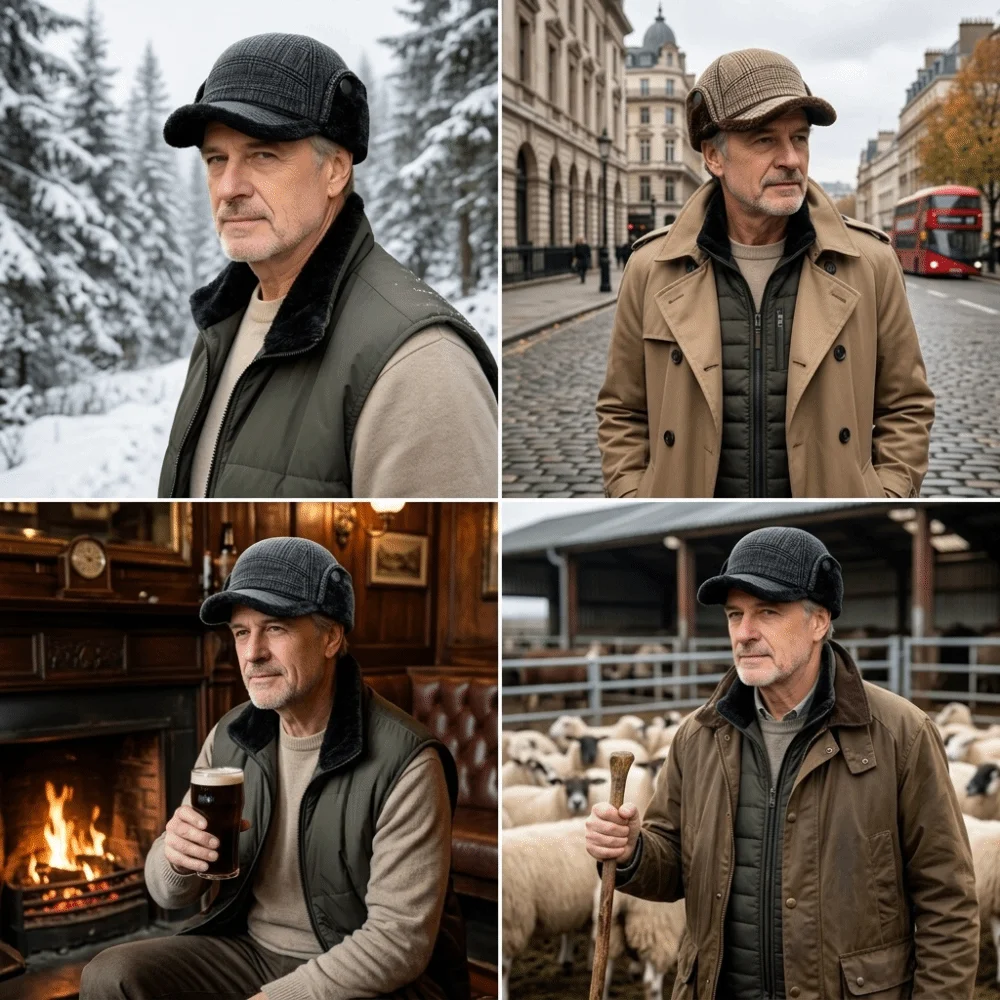 Boné de Inverno com Forro de L - Trapper Hat Ear Flap avaliação e preço