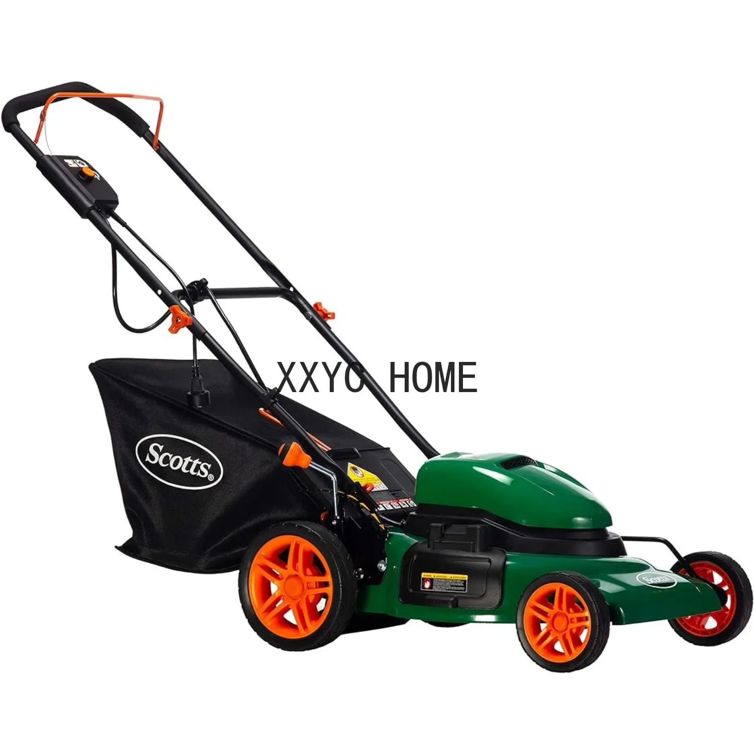 

Scotts Outdoor Power Tools 50620S 20-дюймовая проводная электрическая газонокосилка со стальной палубой, 12 А, черная