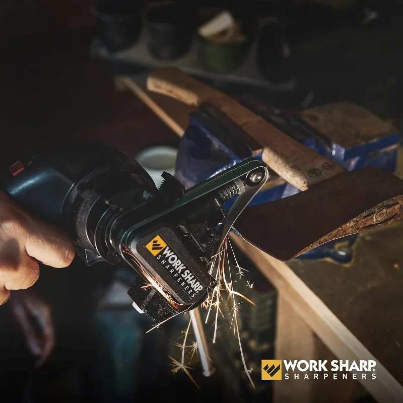 تعمل سكينًا حادًا ومبراة أدوات مع أحزمة بديلة إضافية #4