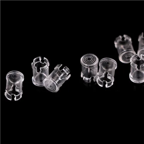 Clear Lampshade for 5mm LED Diodes, 10PCS Transparent Protective Cover